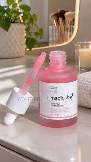 Medicube Pink Peptide Serum for Skin Hydration and Glow