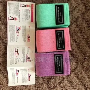 Booty Resistance Band – Non-Slip Fabric Exercise Band