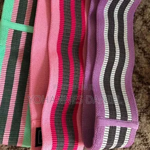 Premium Fabric Resistance Band for Leg and Glute Exercises