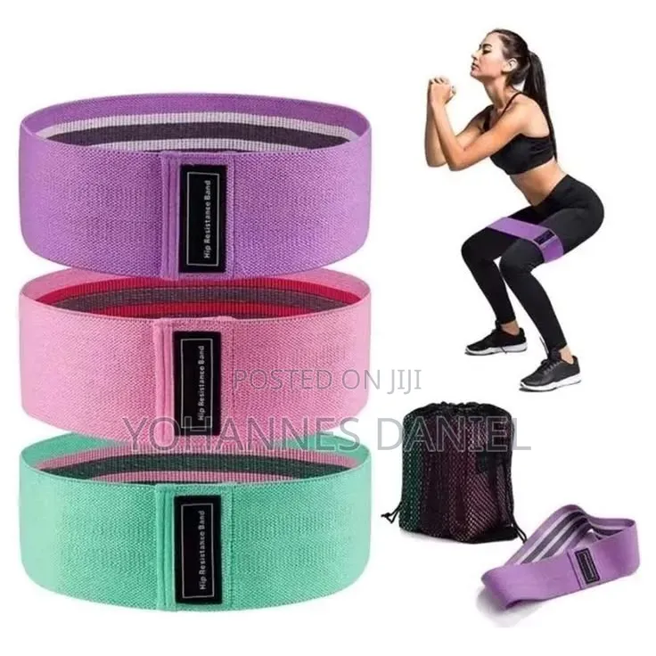 Portable Hip Resistance Band for Home Workout and Gym
