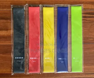 5 PCS Latex Resistance Band Set – X-Light to X-Heavy
