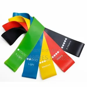 Latex Resistance Band for Home Workout and Fitness Training