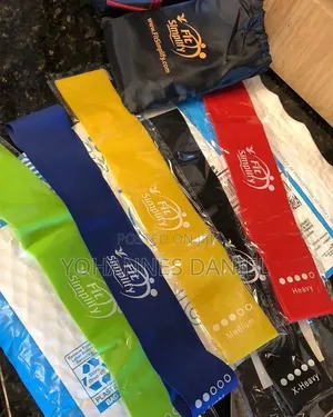 Fitness Resistance Band – 5 Strength Levels for Men and Women