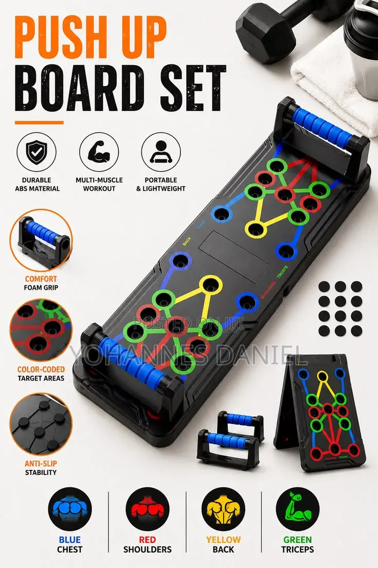 Push Up Board for Men – Chest and Triceps Workout Equipment