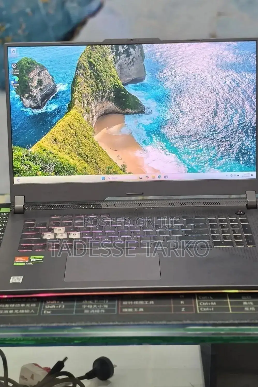 New Laptop Asus G71G 16GB AMD Ryzen 9 SSD 1T