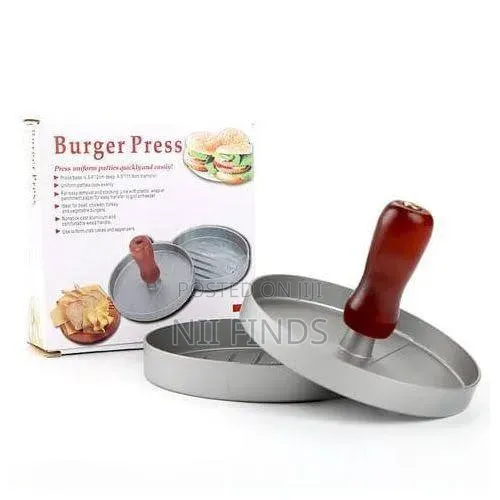 Aluminium Burger Press