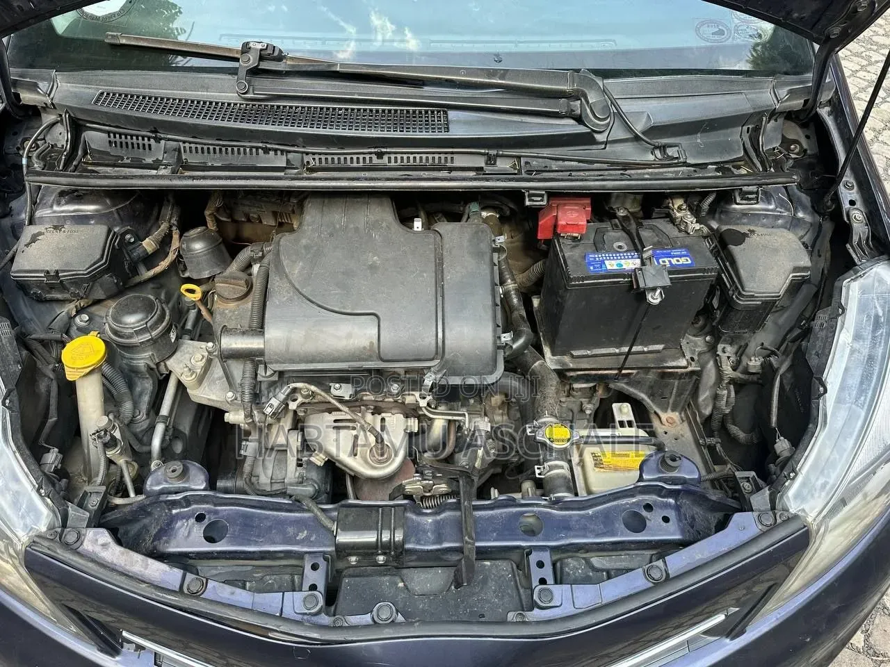 Toyota Yaris 2012 Blue