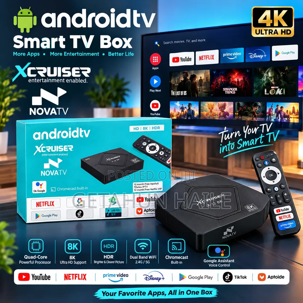 Xcruiser V12 Android Box 2026 Version