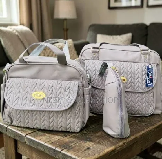 Chicco 4-in-1 Mommy Bag ቺኮ ብራንድ የእናቶች ቦርሳ