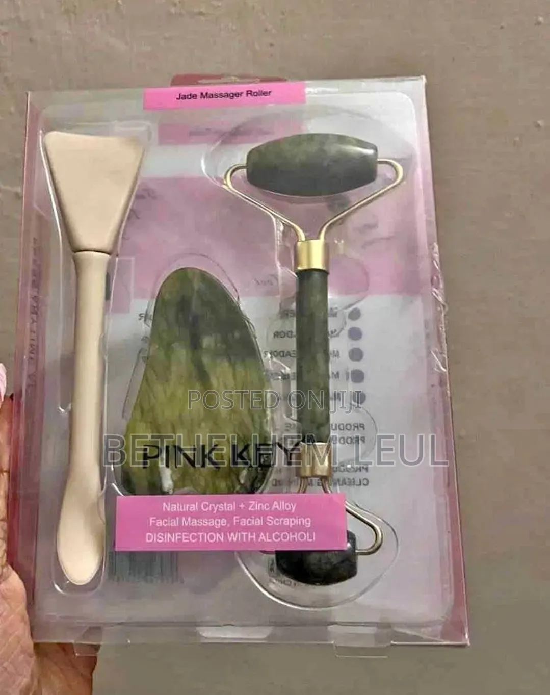Gua Sha, Face Roller and Mask Brush