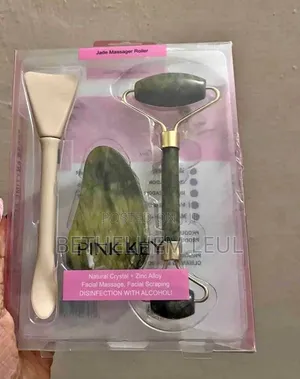 Gua Sha, Face Roller and Mask Brush