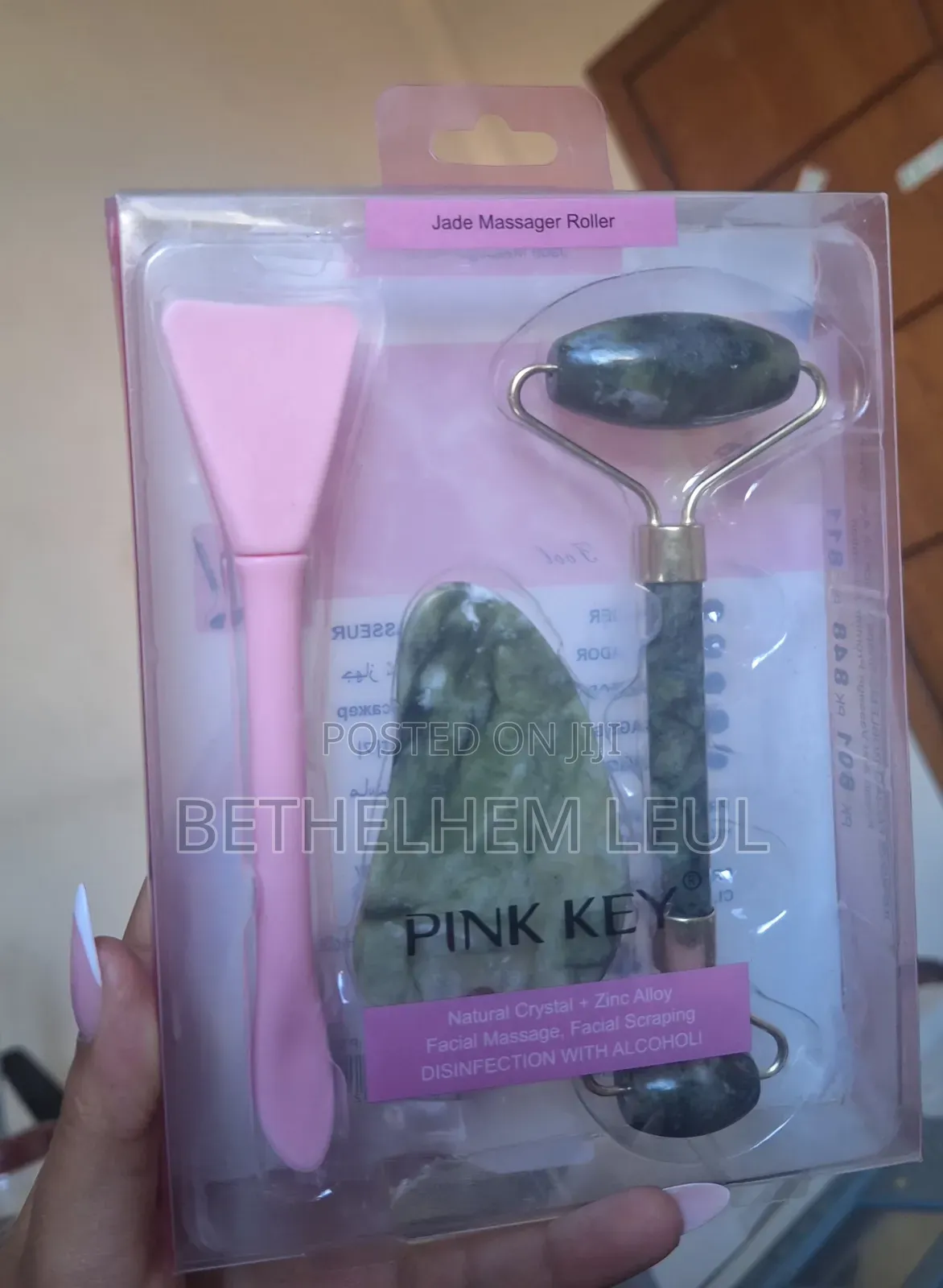 Gua Sha, Face Roller and Mask Brush