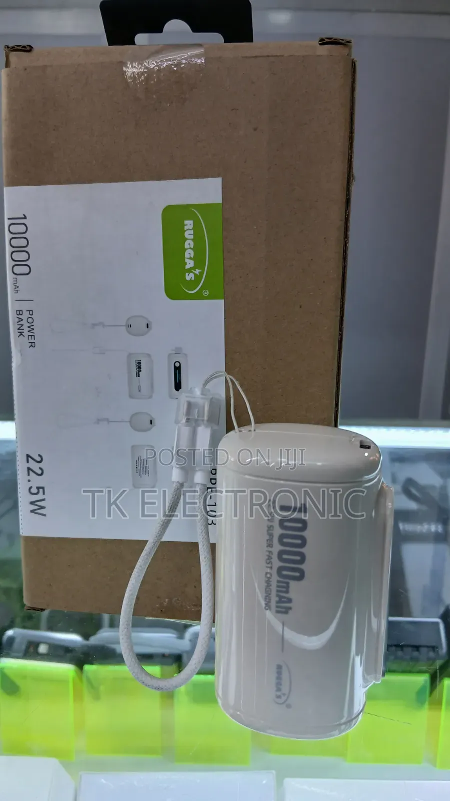 Ruggas 10,000 mAh Mini Power Bank