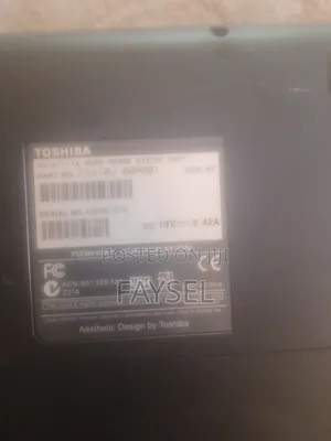 Laptop Toshiba 4GB Intel Core 2 Duo HDD 256GB