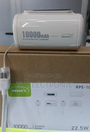 Ruggas 10,000 mAh Mini Power Bank
