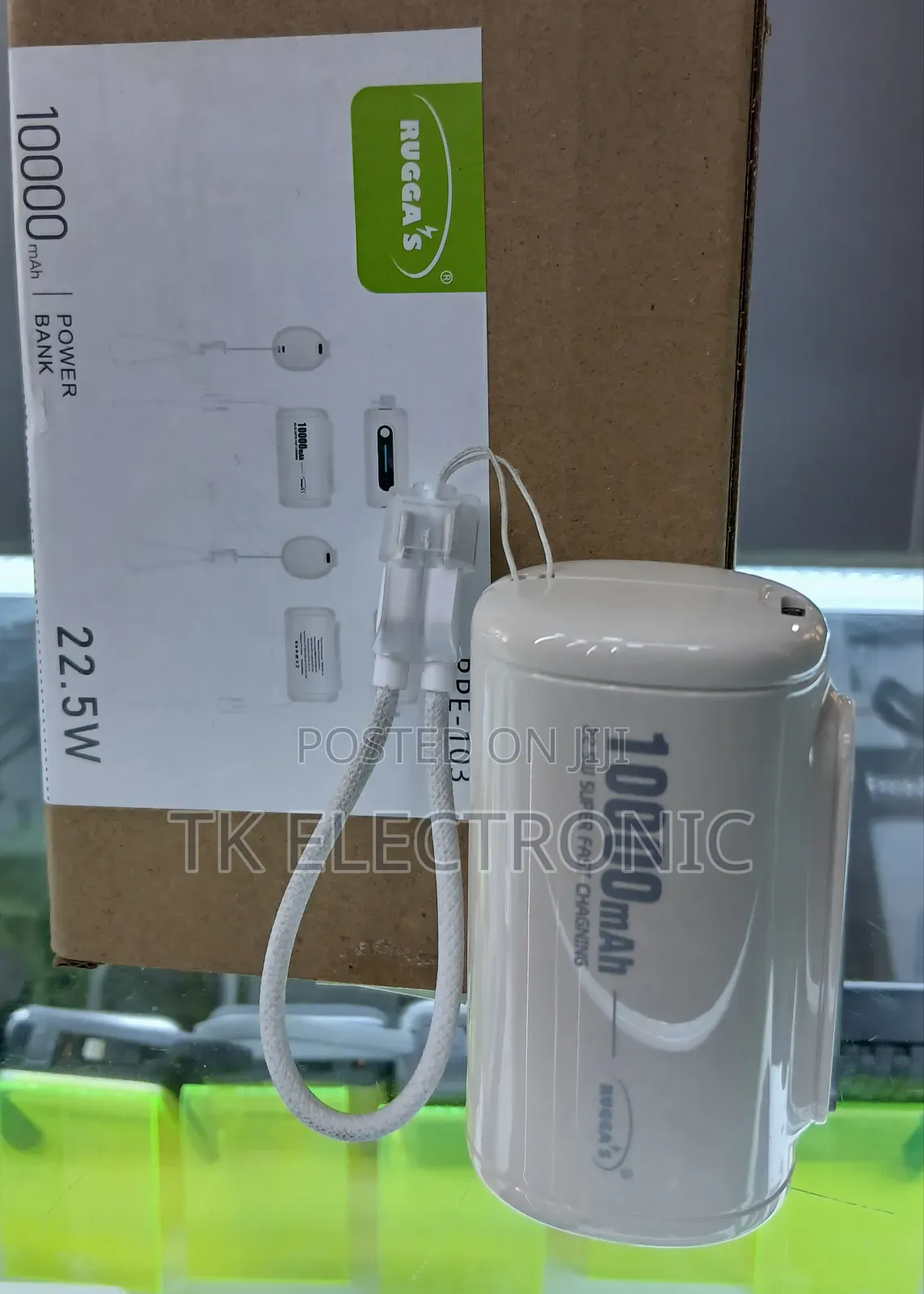 Ruggas 10,000 mAh Mini Power Bank
