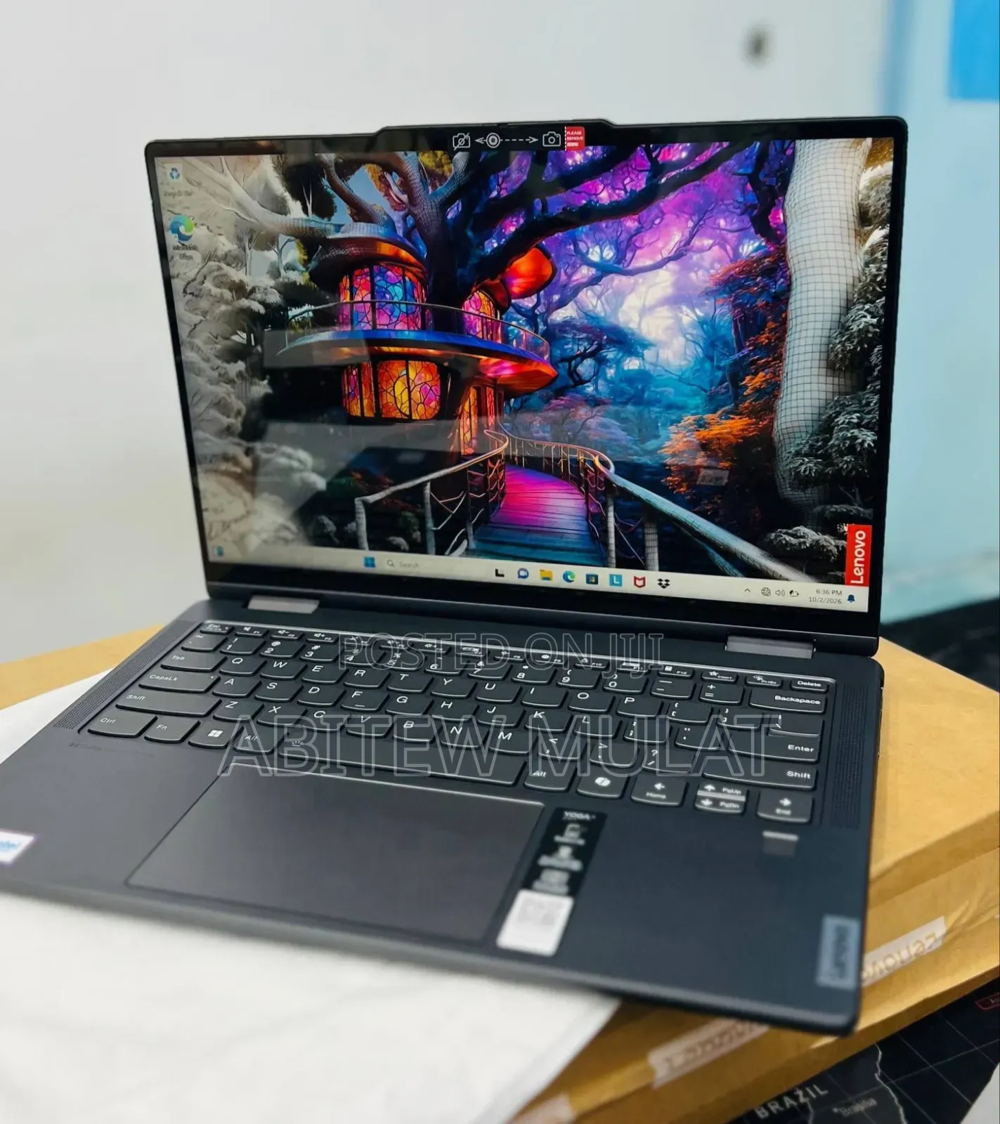 New Laptop Lenovo Yoga 7 15ITL5 16GB Intel Core Ultra 7 SSD 1T
