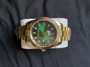 Rolex Watch Golden Color