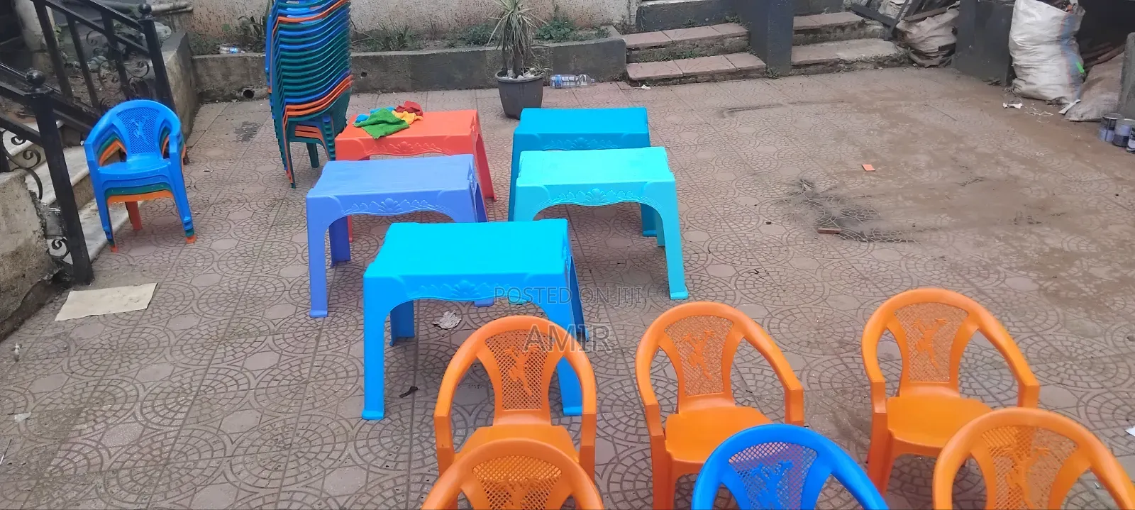 Chair and Table