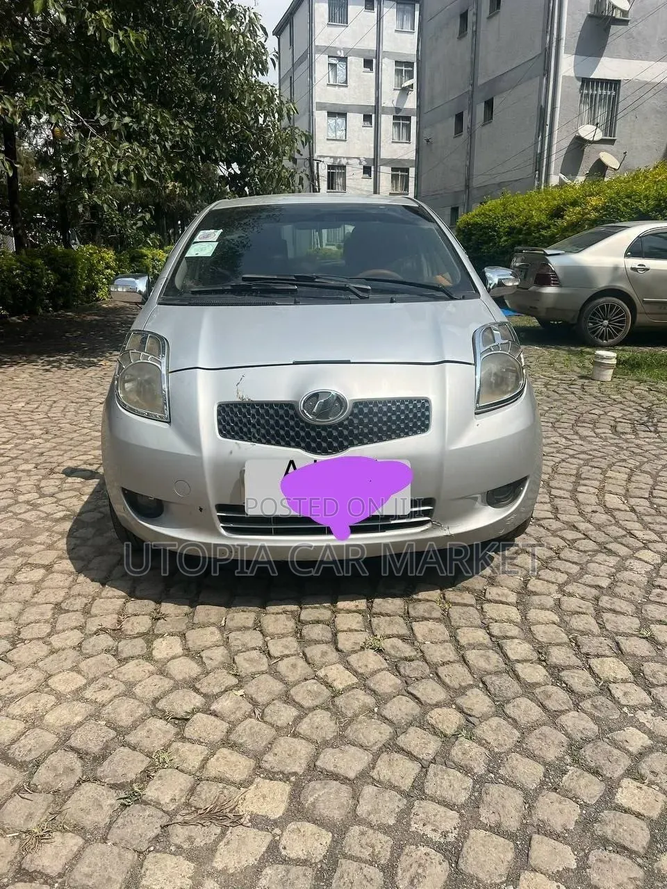 Toyota Yaris 2007 Silver