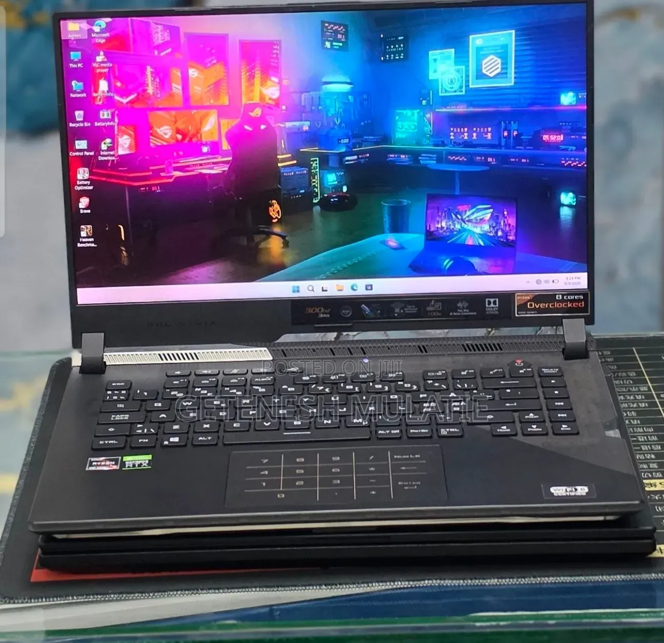 New Laptop Asus 32GB AMD Ryzen 9 SSD 1T
