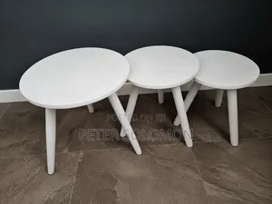 Full White Coffee Table