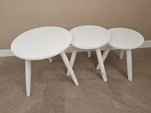 Full White Coffee Table