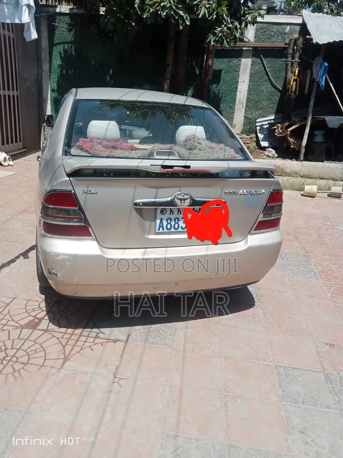 Toyota Corolla Sedan 2003 Silver