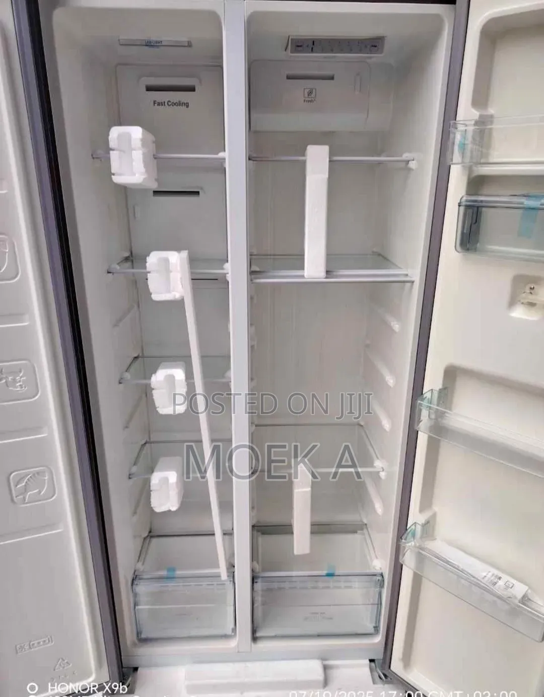 Frost Side by Side Refrigerator