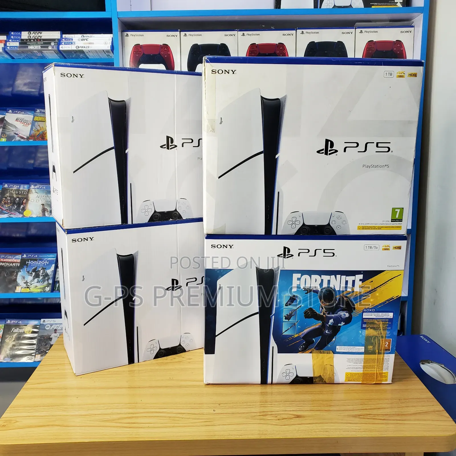 PS5 Slim Brand New – FC 27 & 5 Games Installed – 10% Discount