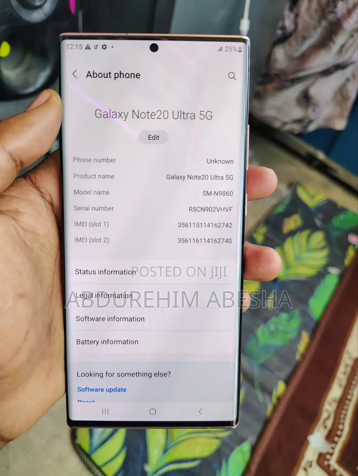 Samsung Galaxy Note 20 Ultra 5G 256 GB Gray