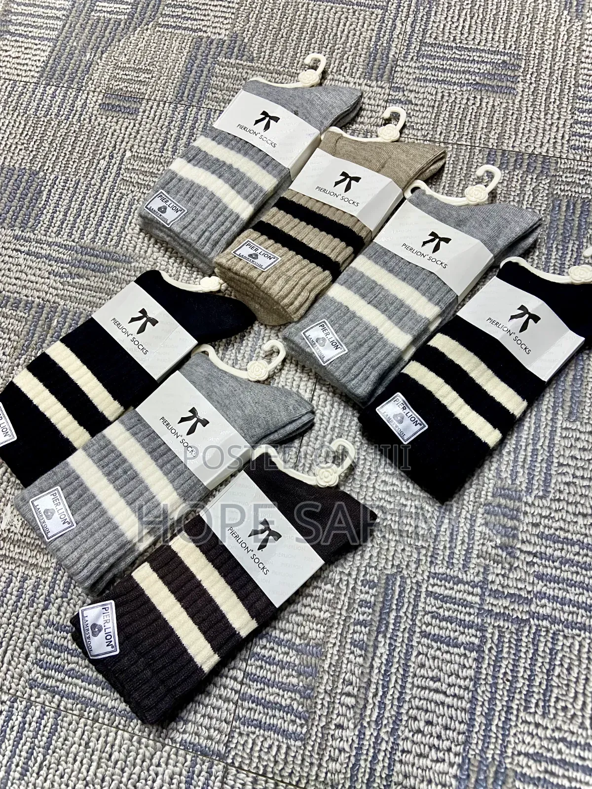 Original Pier Lone Lambswool Winter Socks