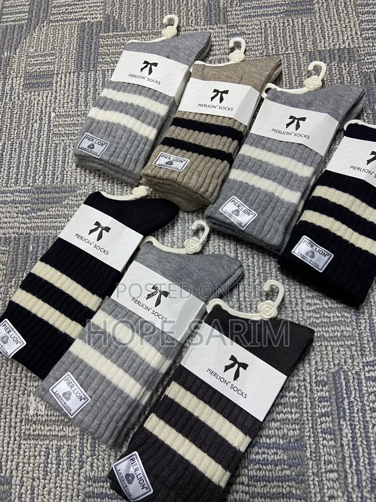 Original Pier Lone Lambswool Winter Socks