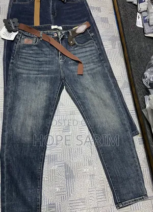 New Premium Men’s Washed Denim Jeans