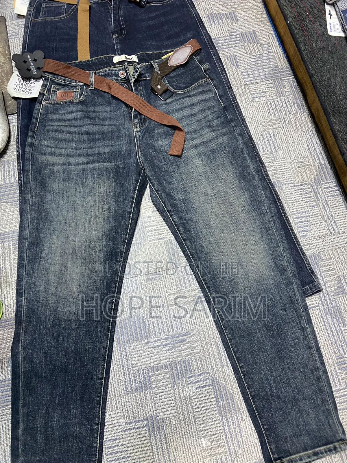 New Premium Men’s Washed Denim Jeans