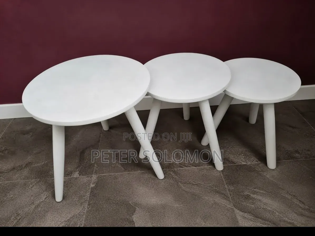 Full White Coffee Table Sets