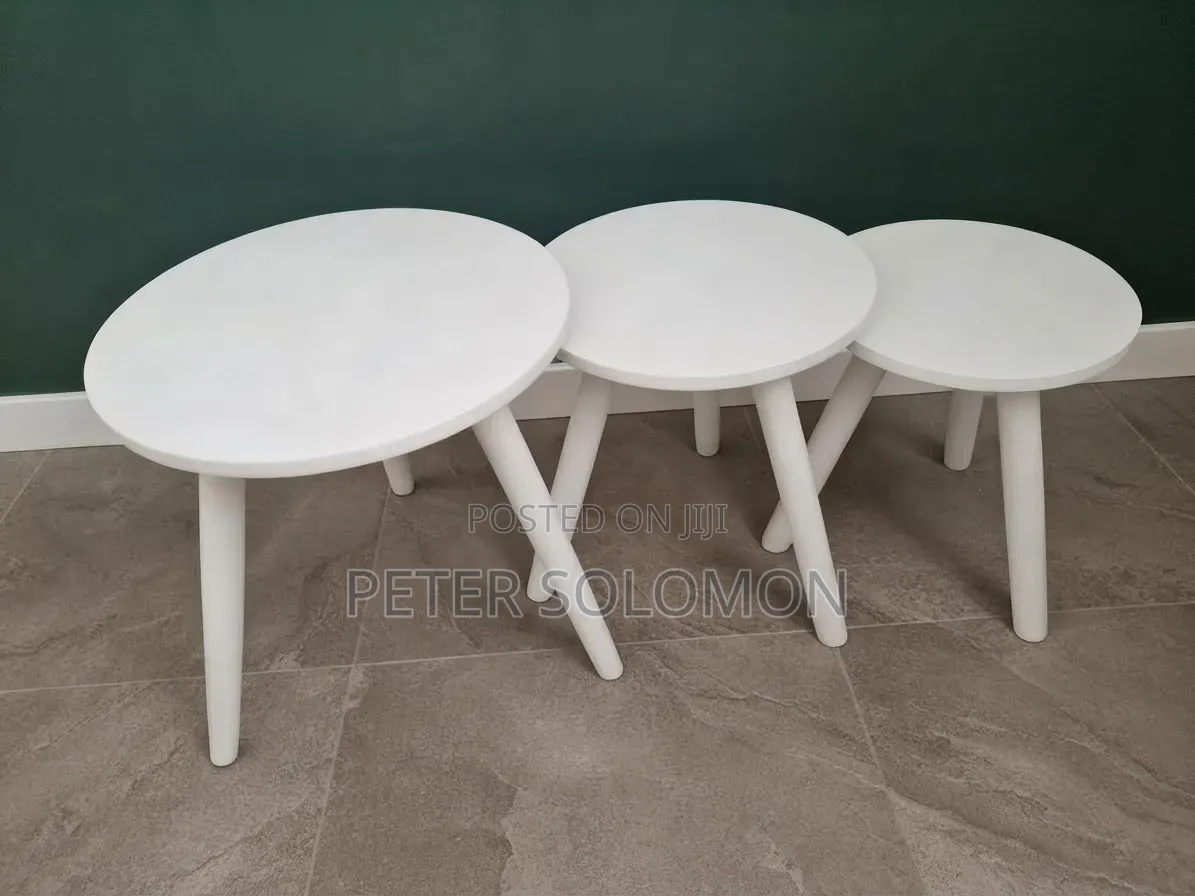 Tables All White Color