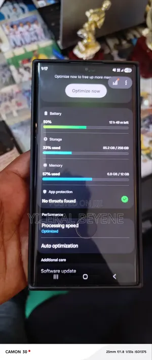 New Samsung Galaxy S22 Ultra 256 GB Black