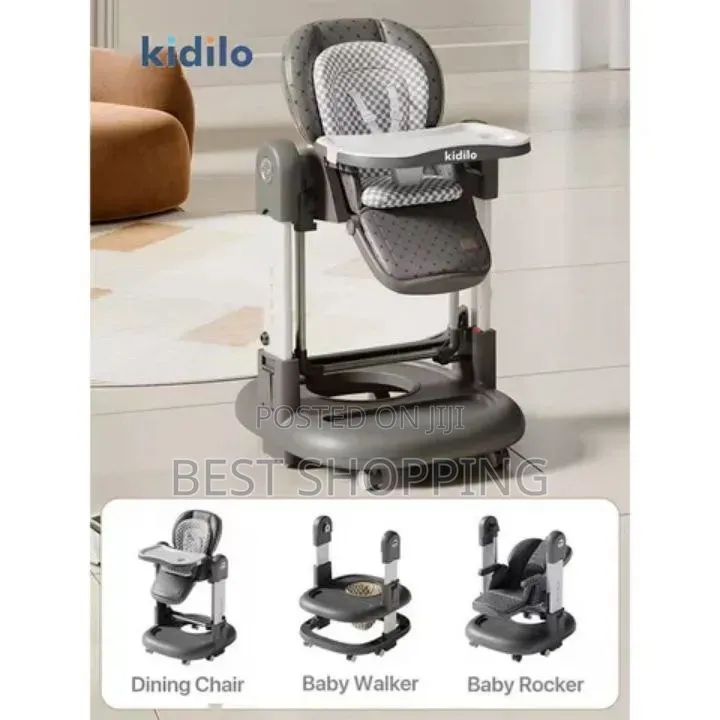 Kidilo Premium High Chair 3 in 1