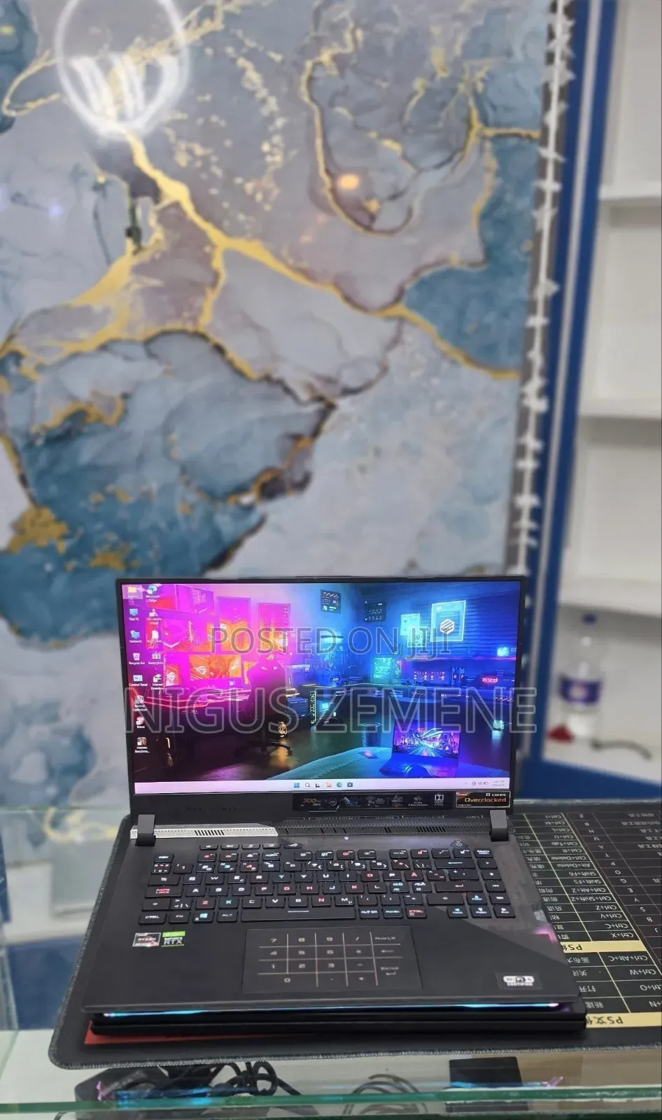 New Laptop Asus TUF Gaming A15 32GB AMD Ryzen 9 SSD 1T