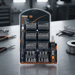 Finder 58pcs Ratchet Screwdriver& Bit Set