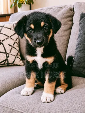 0-1 month Male Mixed Breed German Shepherd