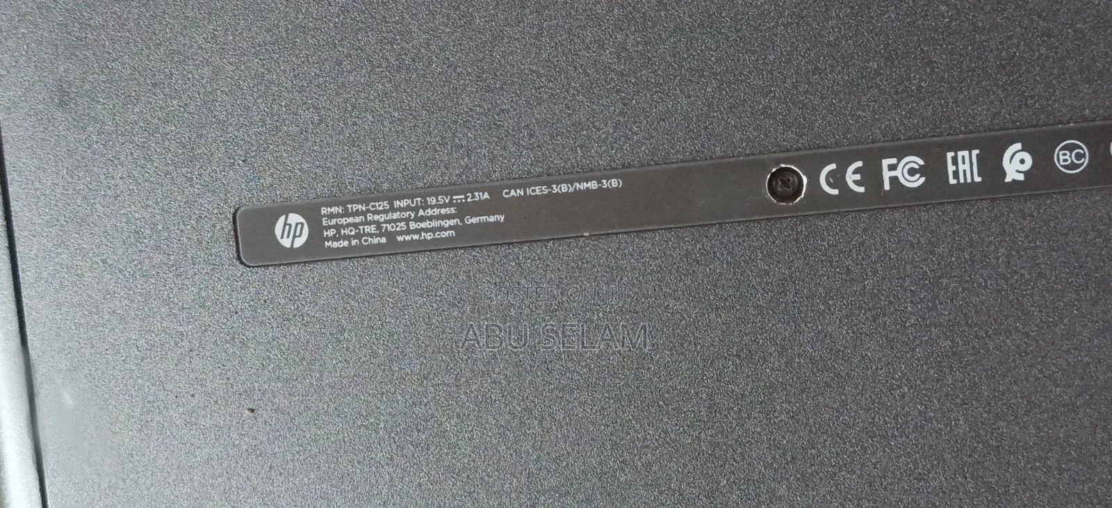 Laptop HP Pavilion 15 4GB Intel Core i5 HDD 500GB