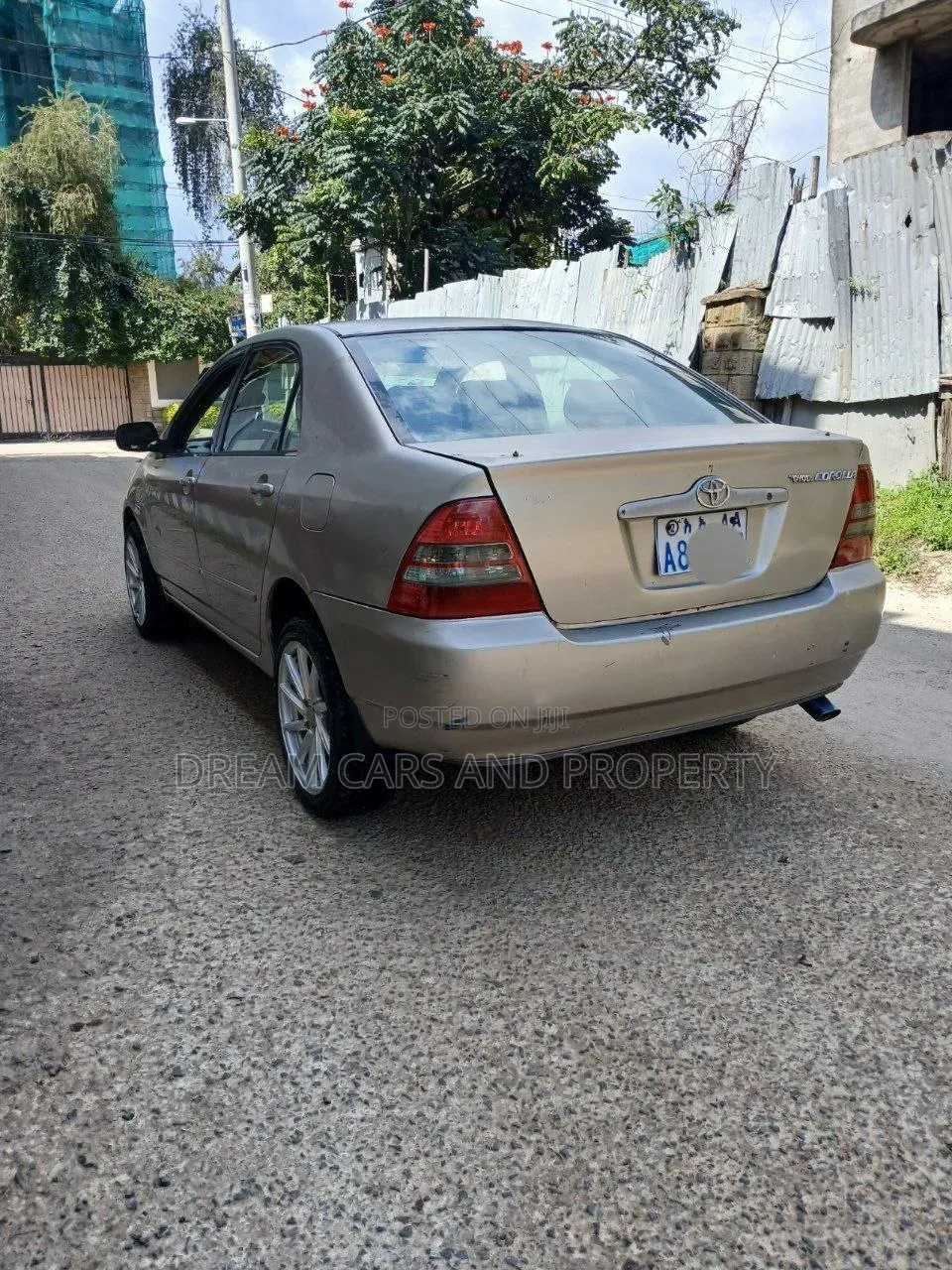 Toyota Corolla Sedan Automatic 2003 Gold