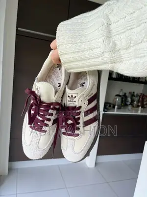 Adidas Samba OG “Wonder White/Maroon”