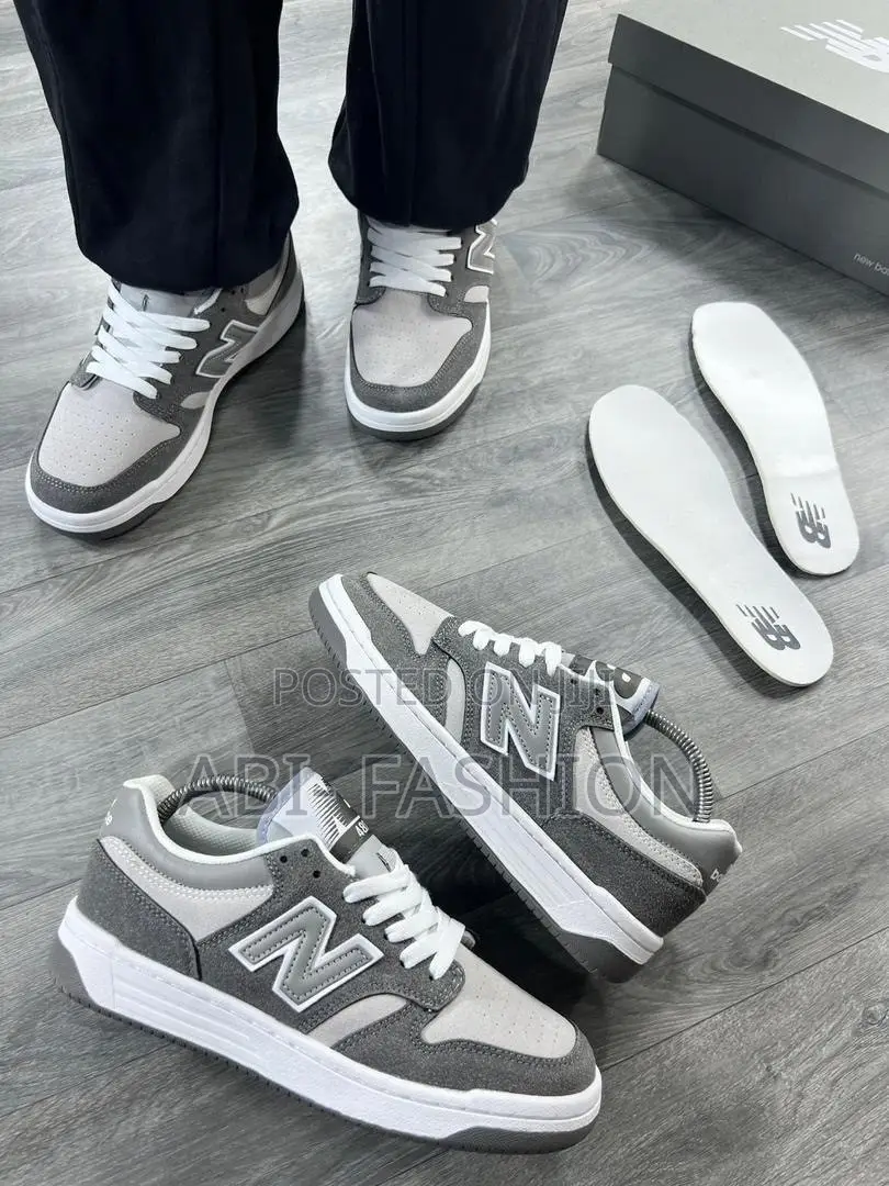 New Balance 480 Castlerock “Gray/White”