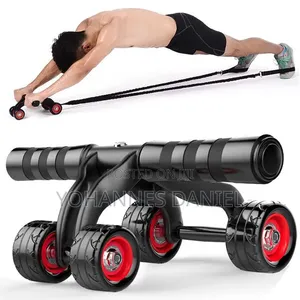 4 Wheel Ab Roller – Premium Abdominal & Core Workout