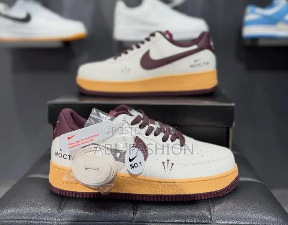 Nike Air Force 1 Nocta Off-White/Burgundy