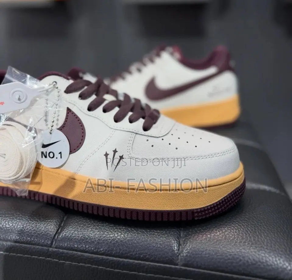 Nike Air Force 1 Nocta Off-White/Burgundy