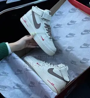 Nike Air Force 1 High “White, Gray /Brown”